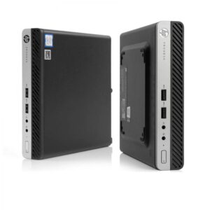 HP PC ProDesk 400 G4 Micro, Refurbished Grade A Repainted, i5-8500T, 8/256GB M.2, FreeDOS